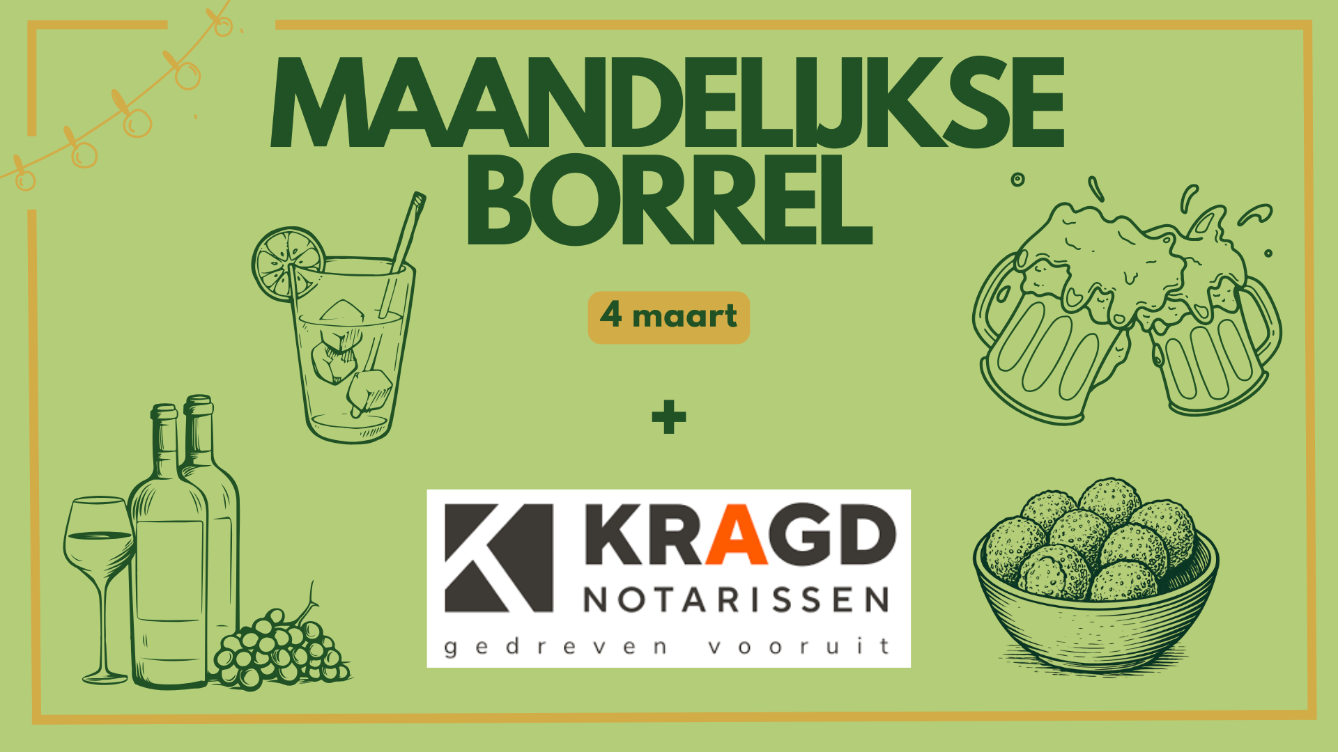 Maandelijkse borrel