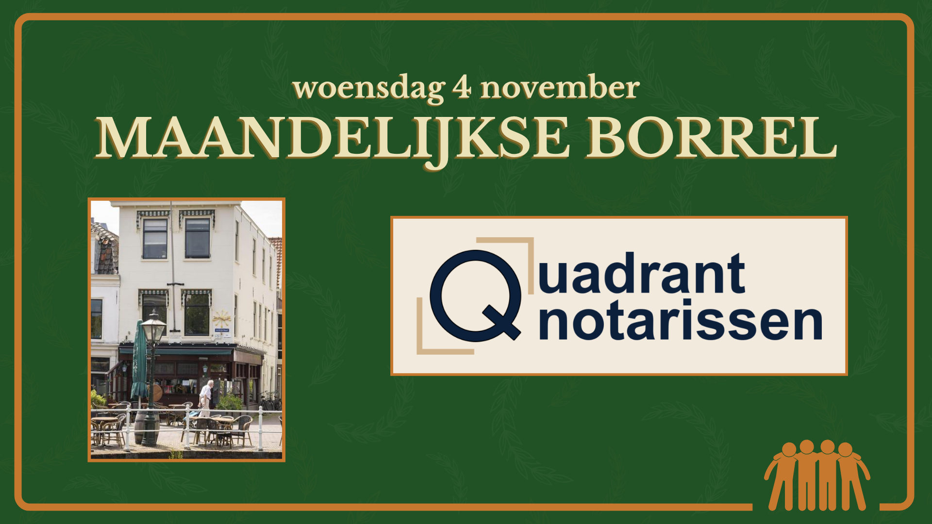 Maandelijkse borrel