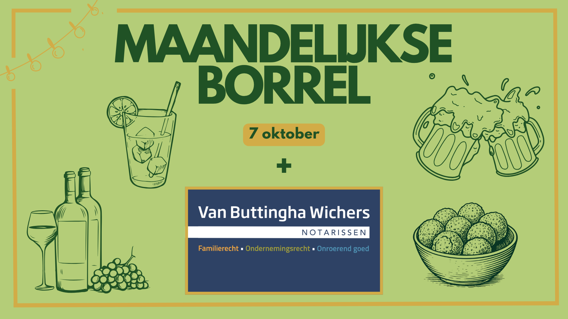 Maandelijkse borrel