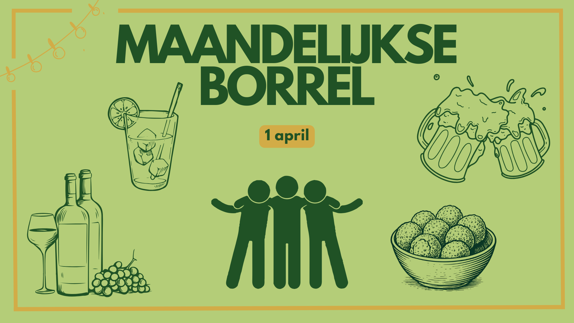 Maandelijkse borrel
