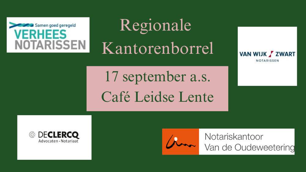 Regionale Kantorenborrel