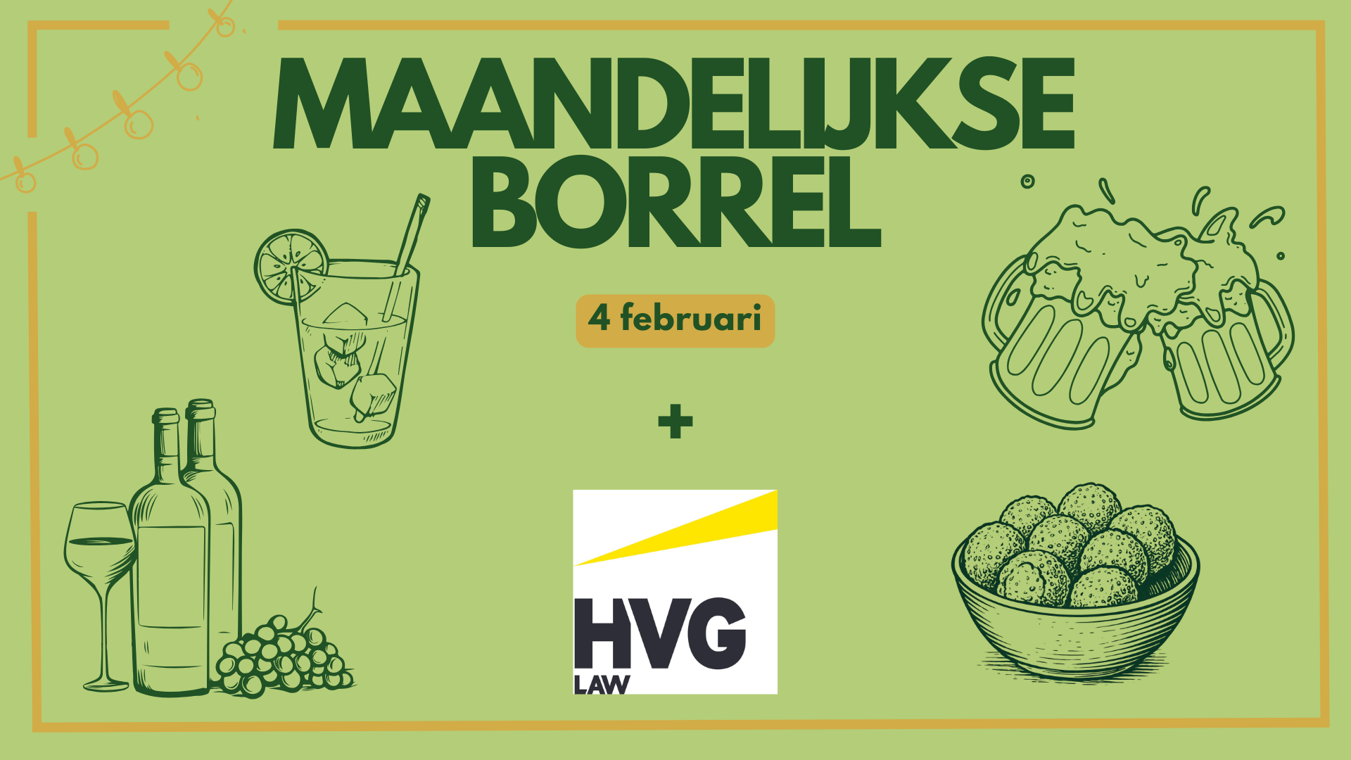 Maandelijkse borrel